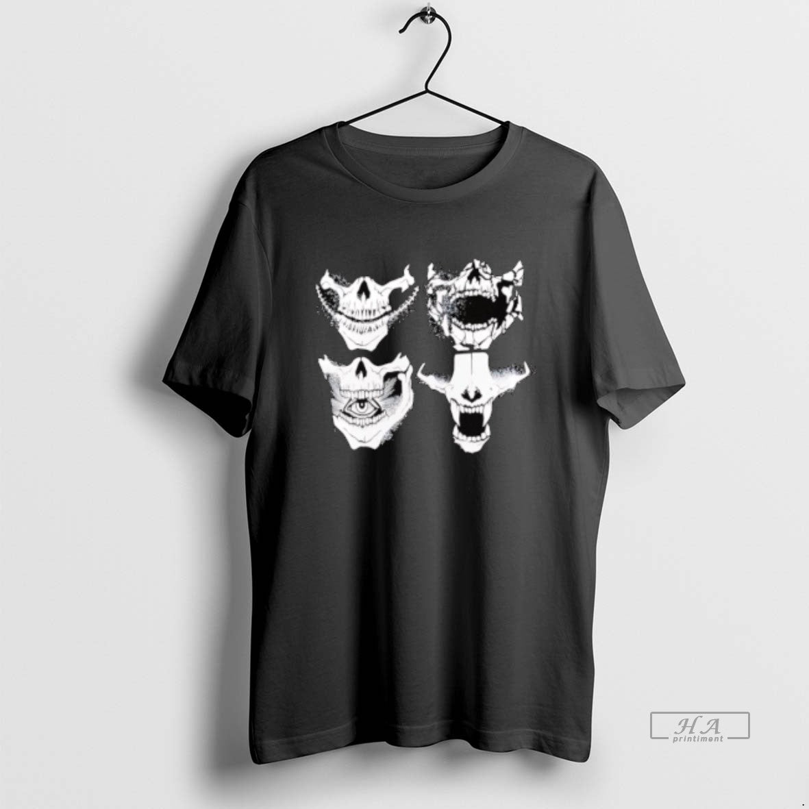 Official Darkstate Logo With Skulls Shirt Hoodie Sweatshirt | PurePodTees.com