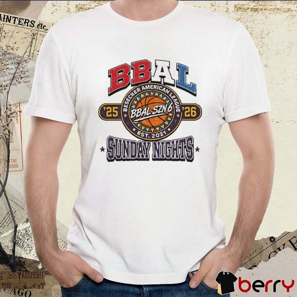 Dave Portnoy Bbal Sunday Night Besecker American League 25-2026 t-shirt