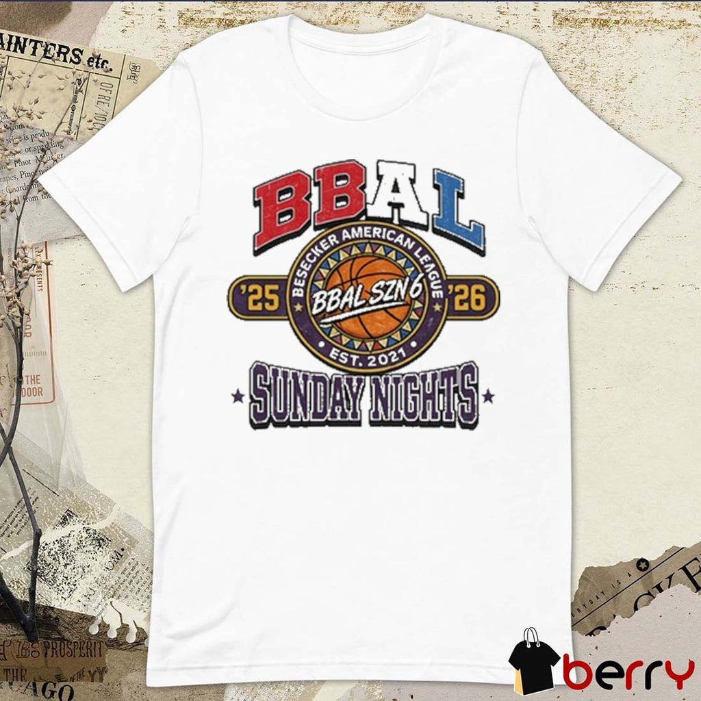 Dave Portnoy Bbal Sunday Night Besecker American League 25-2026 t-shirt