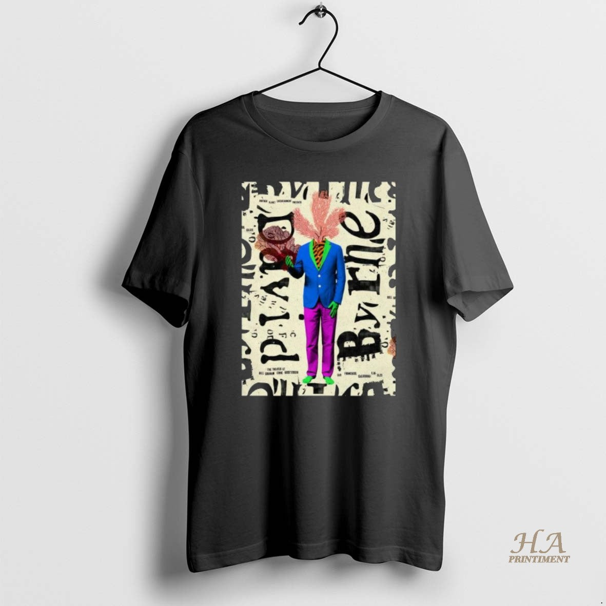 Official David Byrne San Francisco Ca November 16 18 2025 Long Sleve Shirt Hoodie Sweatshirt | PurePodTees.com