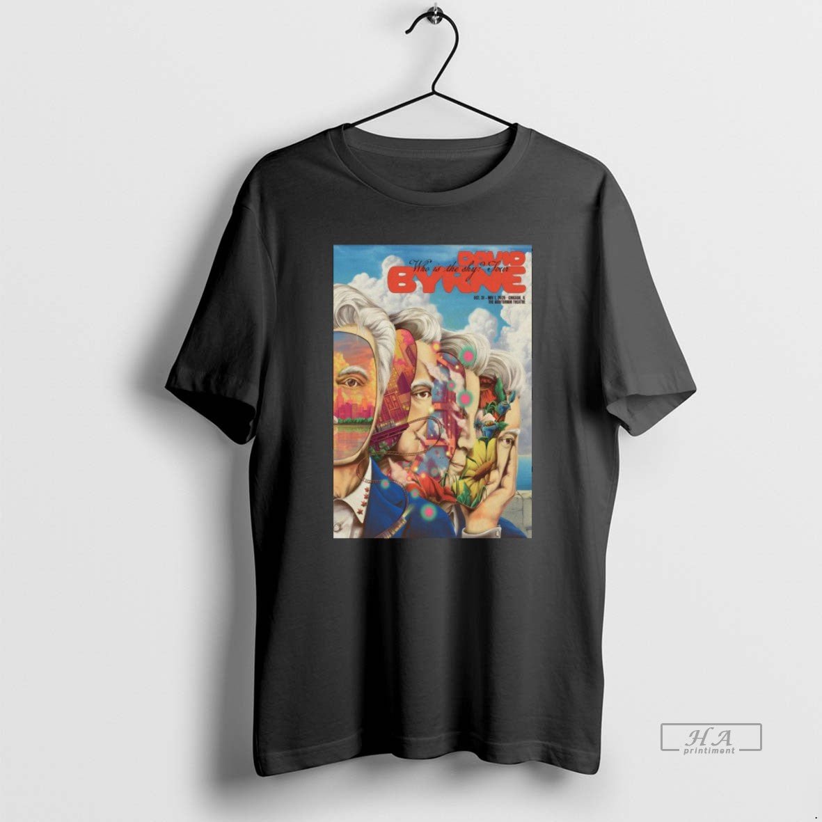 Official David Byrne Tour Chicago On October 31 November 1 2025 The Auditorium Theatre Shirt Hoodie Sweatshirt