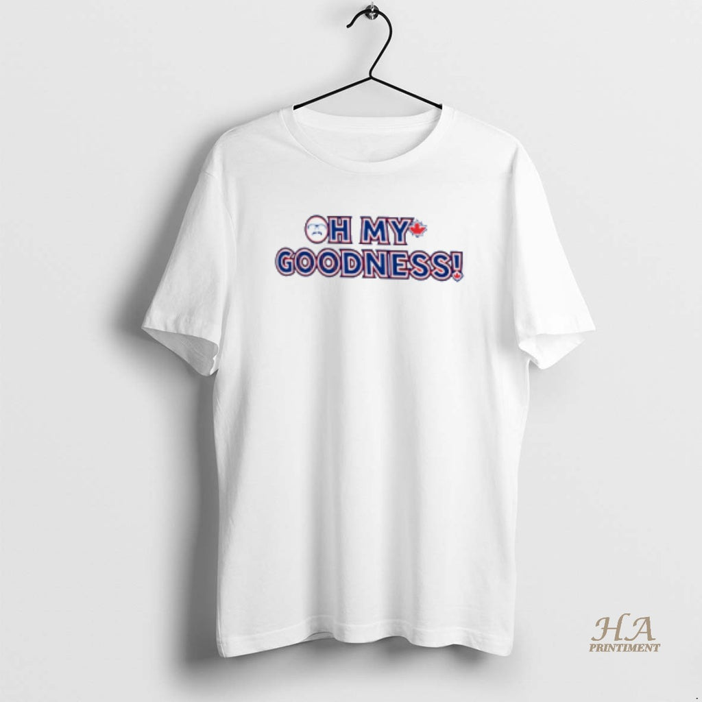 Official Davis Schneider Toronto Blue Jays Oh My Goodness Shirt Hoodie Sweatshirt | PurePodTees.com