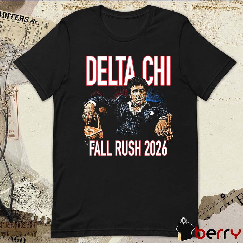 Delta Chi Fraternity Fall Rush Event 2026 Graphic t-shirt