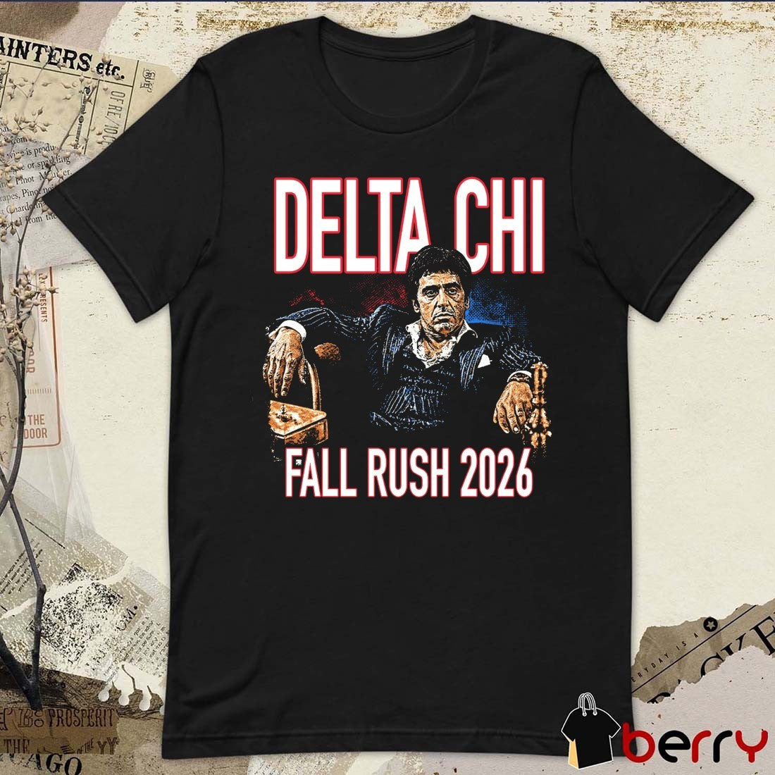 Delta Chi Fraternity Fall Rush Event 2026 Graphic t-shirt