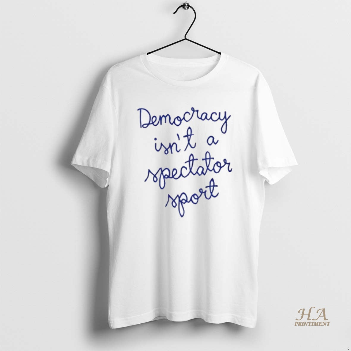 Official Democracy Is Not A Spectator Sport Nicolle Wallace Shirt Hoodie Sweatshirt | PurePodTees.com