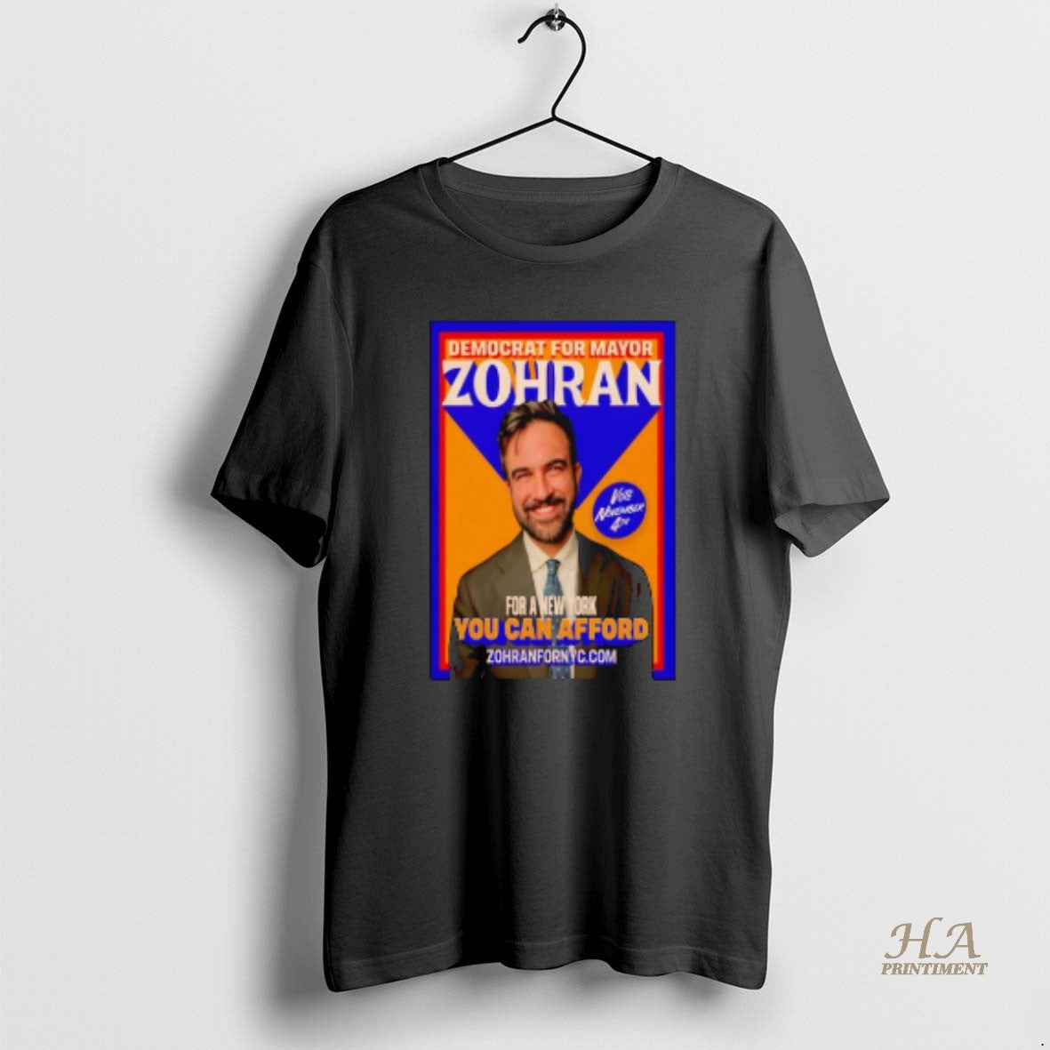 Official Democrat For Mayor Zohran Mamdani For A New York You Can Afford Shirt Hoodie Sweatshirt | PurePodTees.com