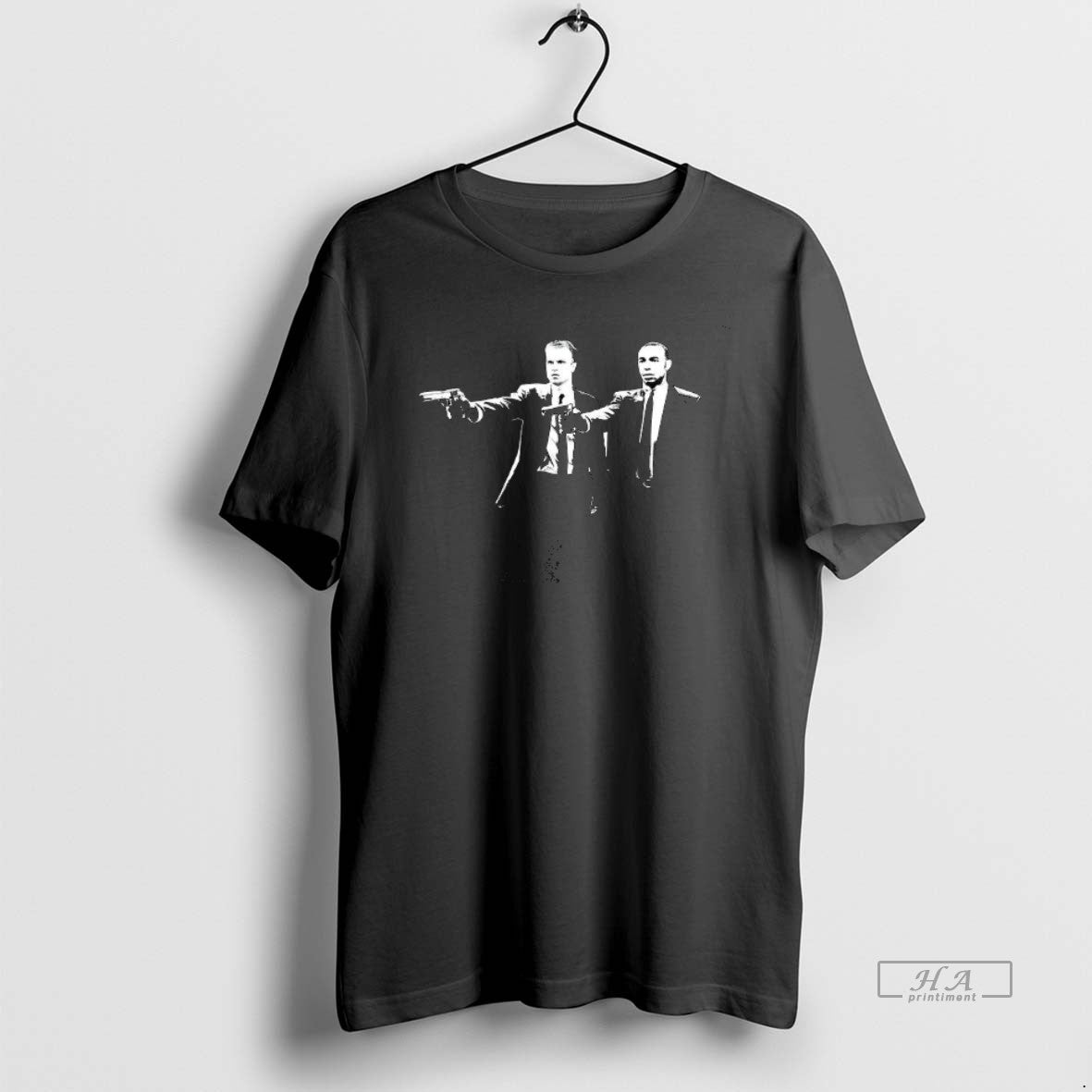 Official Dennis Bergkamp And Thierry Henry Arsenal Pulp Fiction Style Shirt Hoodie Sweatshirt | PurePodTees.com