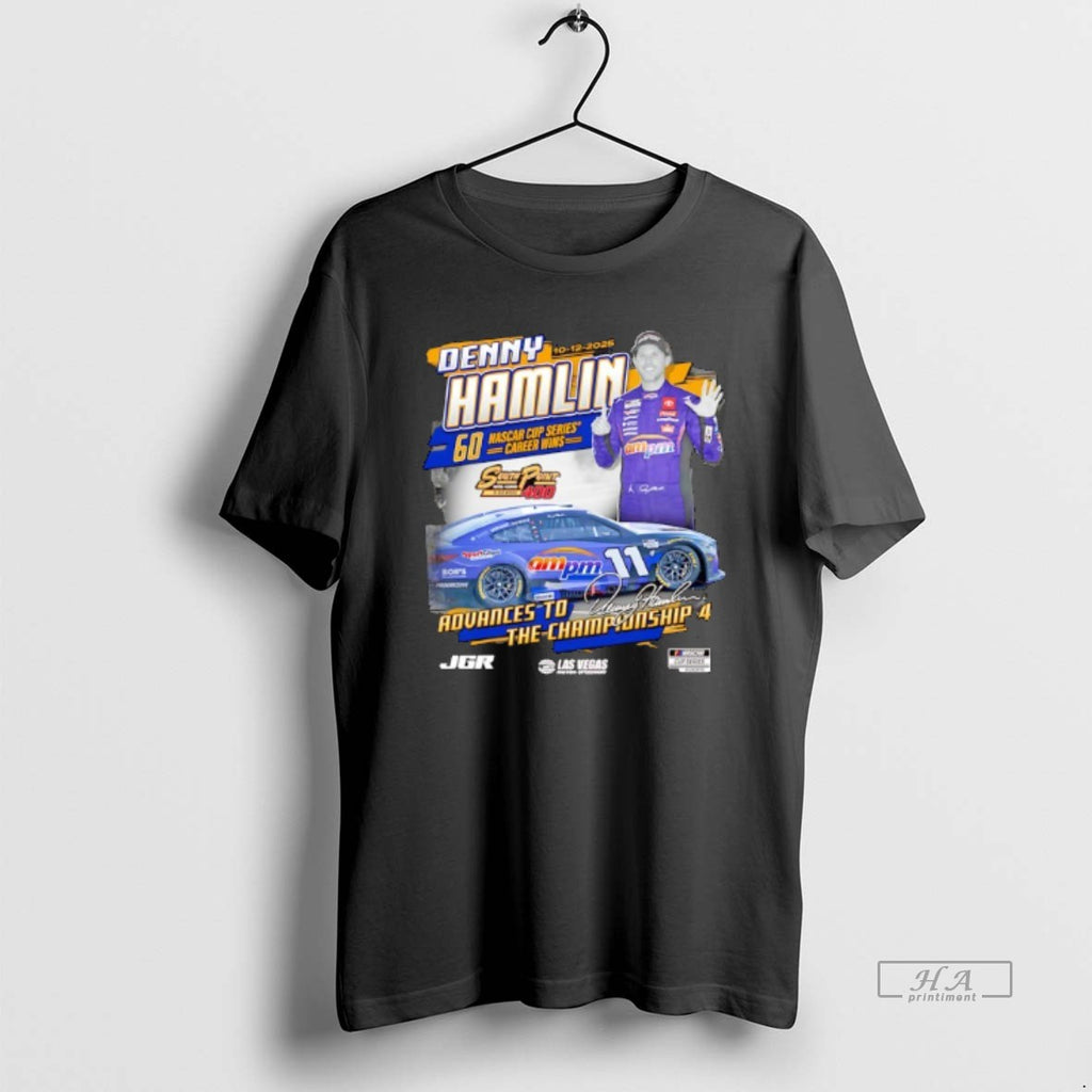 Official Denny Hamlin Nascar Cup Series Career Wins Advances To The Championship 4 2025