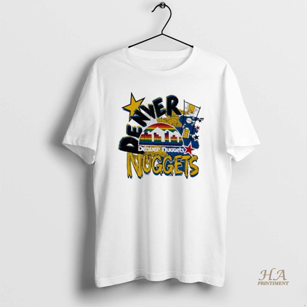 Official Denver Nuggets Play By Play Graphic Stylish Shirt Hoodie Sweatshirt | PurePodTees.com