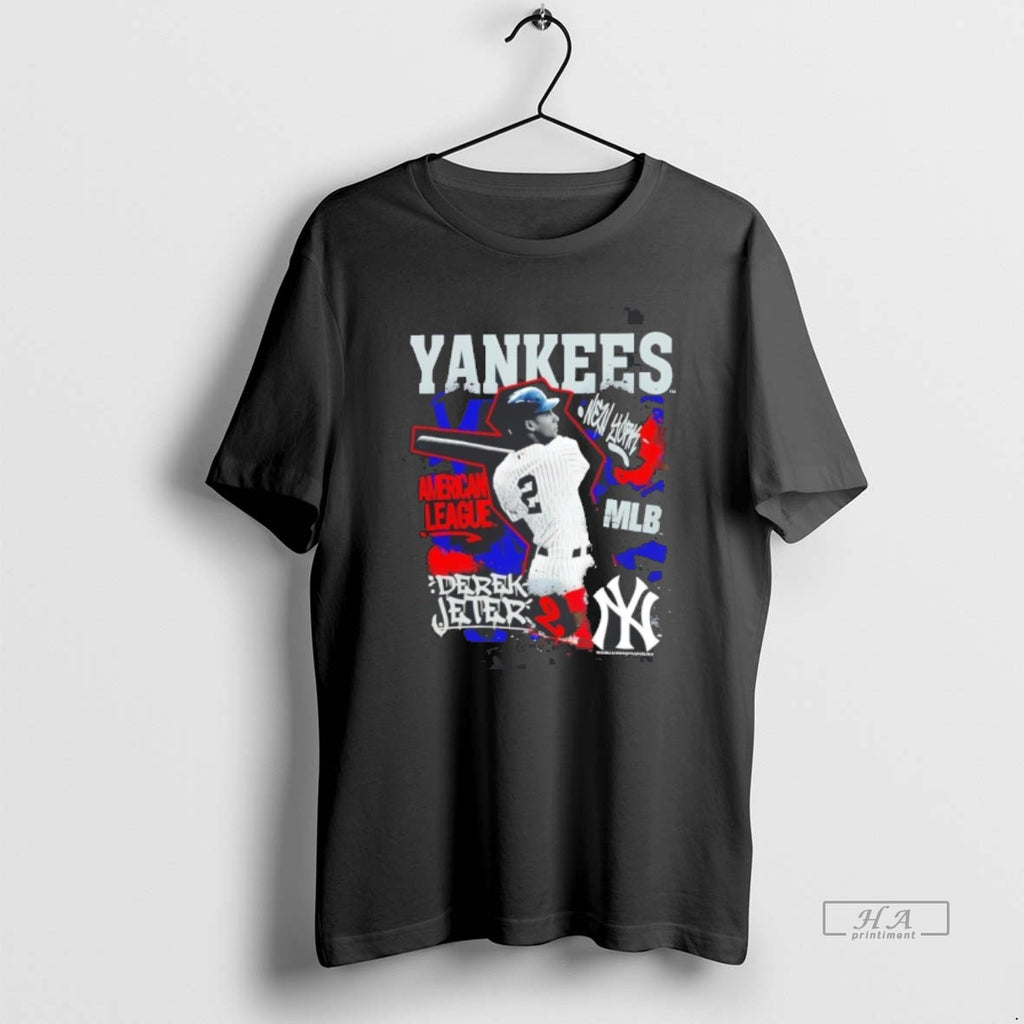 Official Derek Jeter New York Yankees American League Mlb Shirt Hoodie Sweatshirt | PurePodTees.com
