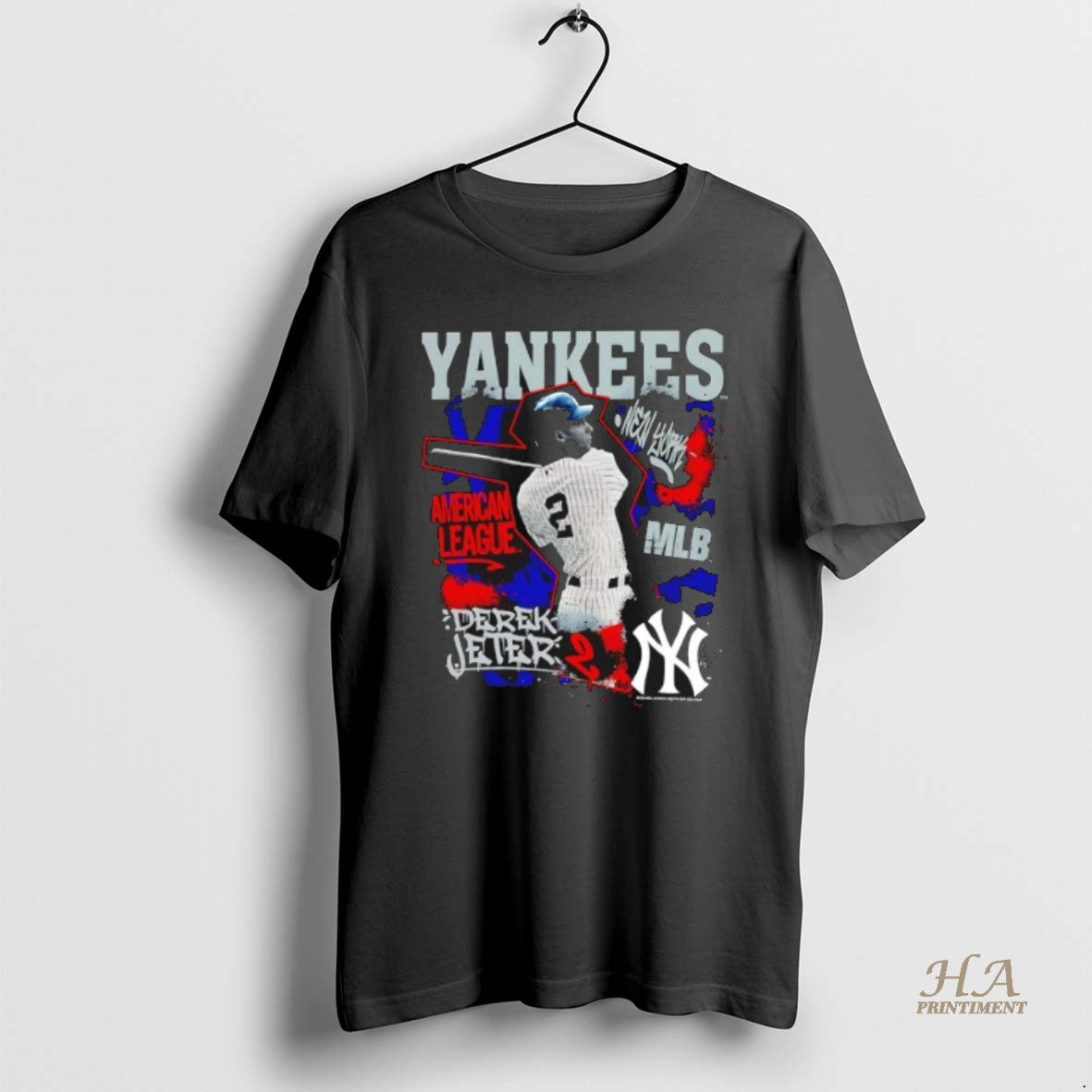 Official Derek Jeter New York Yankees Mitchell And Ness Star Moment Shirt Hoodie Sweatshirt | PurePodTees.com