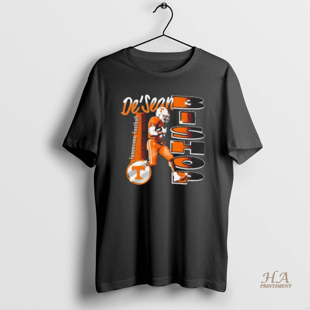 Official Desean Bishop Tennessee Volunteers Football Player Name Blackshirt Shirt Hoodie Sweatshirt | PurePodTees.com