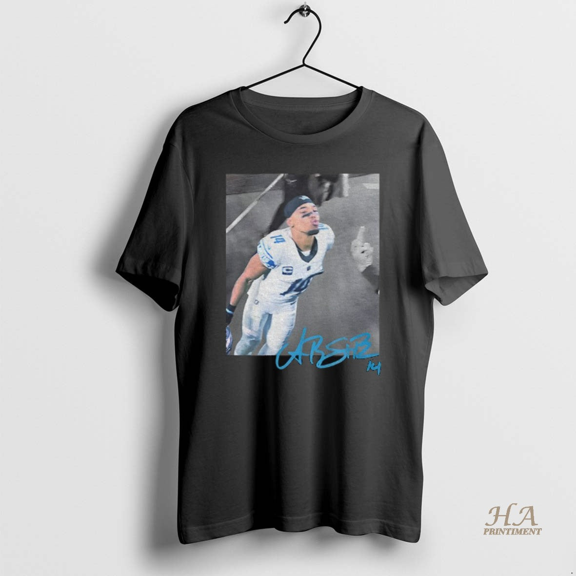 Official Detroit Football Vintage Amon Ra St Shirt Hoodie Sweatshirt | PurePodTees.com