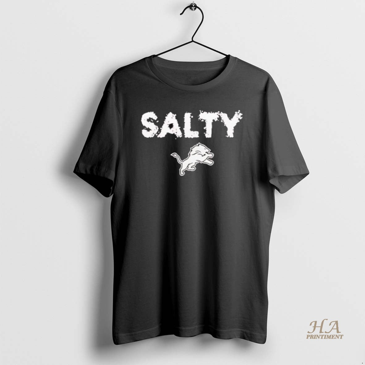 Official Detroit Lions Coach Dan Campbell Salty Logo 2025 Shirt Hoodie Sweatshirt | PurePodTees.com