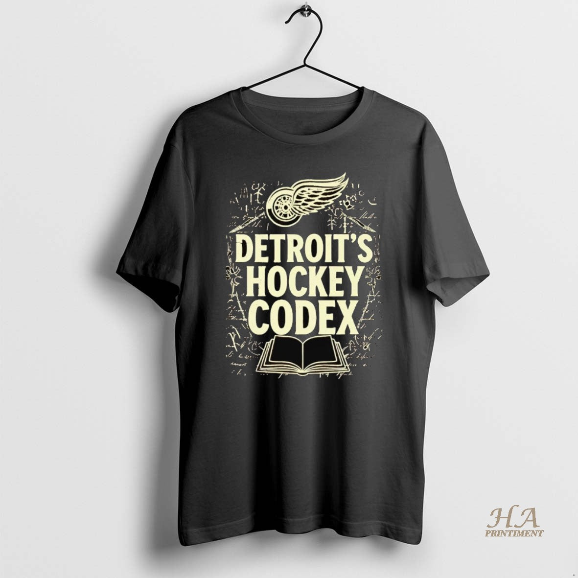 Official Detroit Red Wings Detroits Hockey Codex Shirt Hoodie Sweatshirt | PurePodTees.com