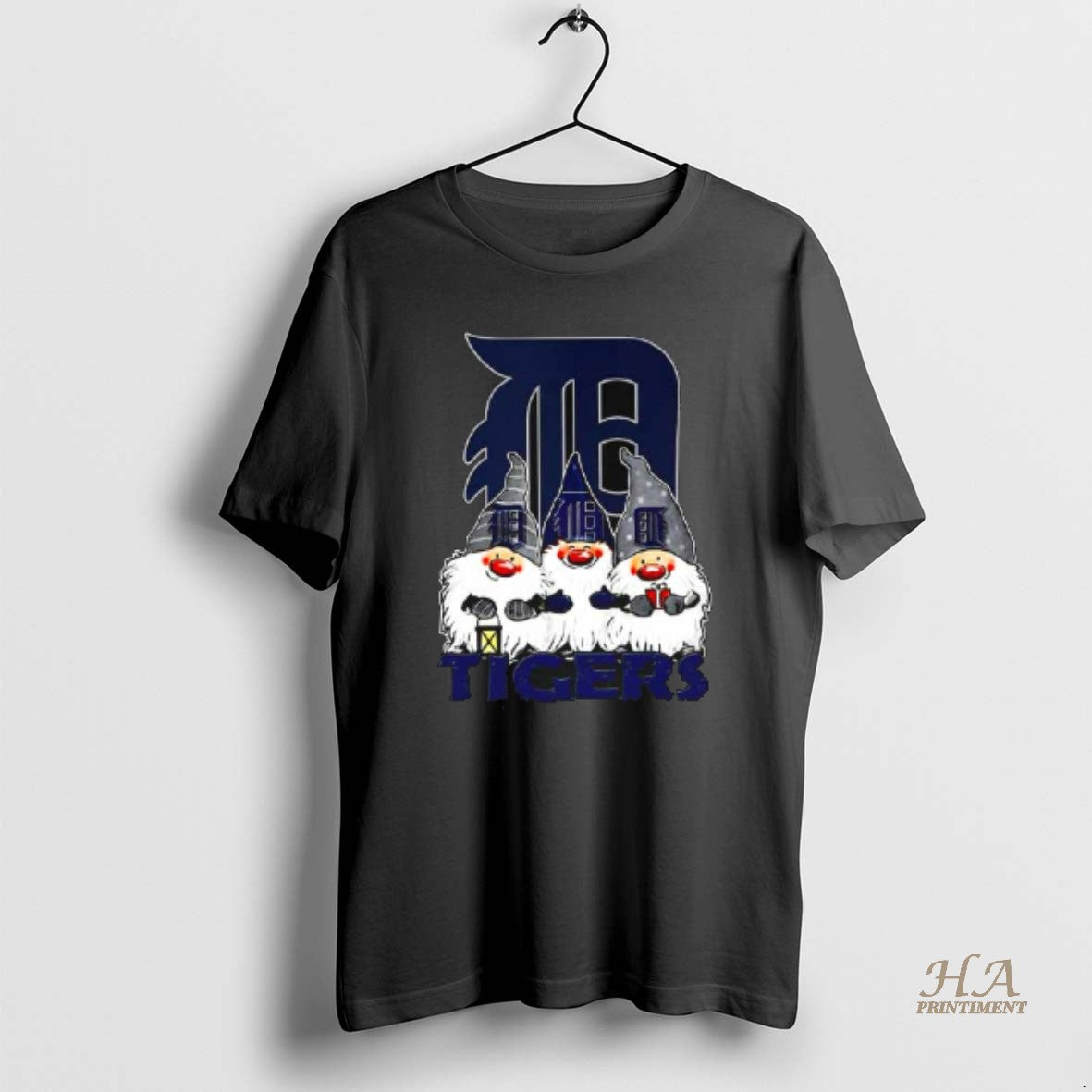 Official Detroit Tigers X Gnomes Xmas Christmas Shirt Hoodie Sweatshirt | PurePodTees.com