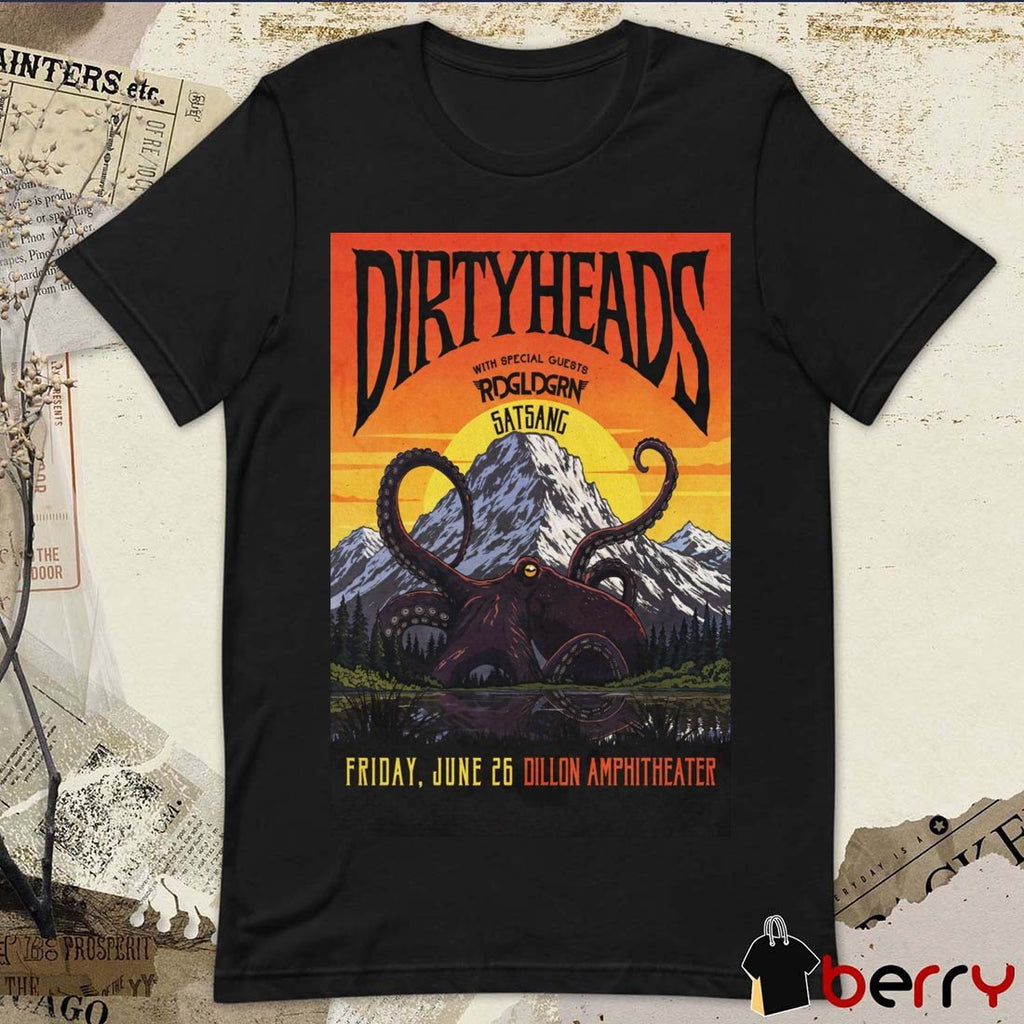 Dirty Heads Tour Concerts Dillon, CO June 26 2026 Dillon Amphitheater Poster t-shirt