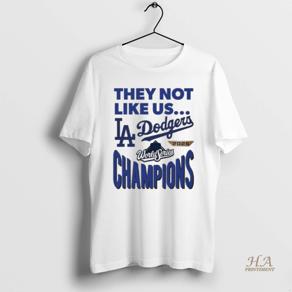 Official Dodgers 2025 World Series Champions They Not Like Us Shirt Hoodie Sweatshirt | PurePodTees.com