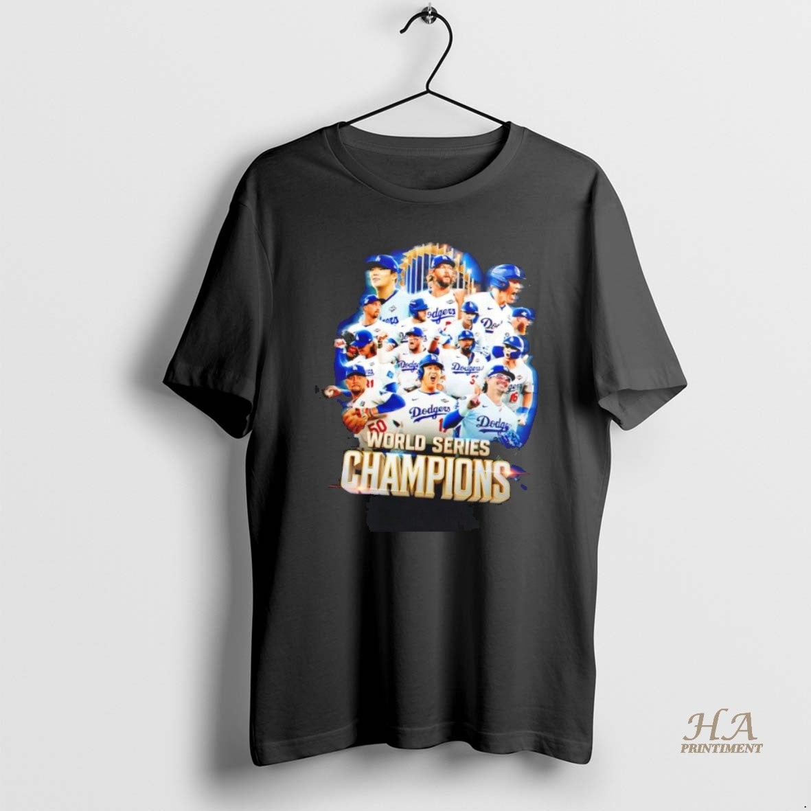 Official Dodgers 2025 World Series Champions Trophy Shirt Hoodie Sweatshirt | PurePodTees.com