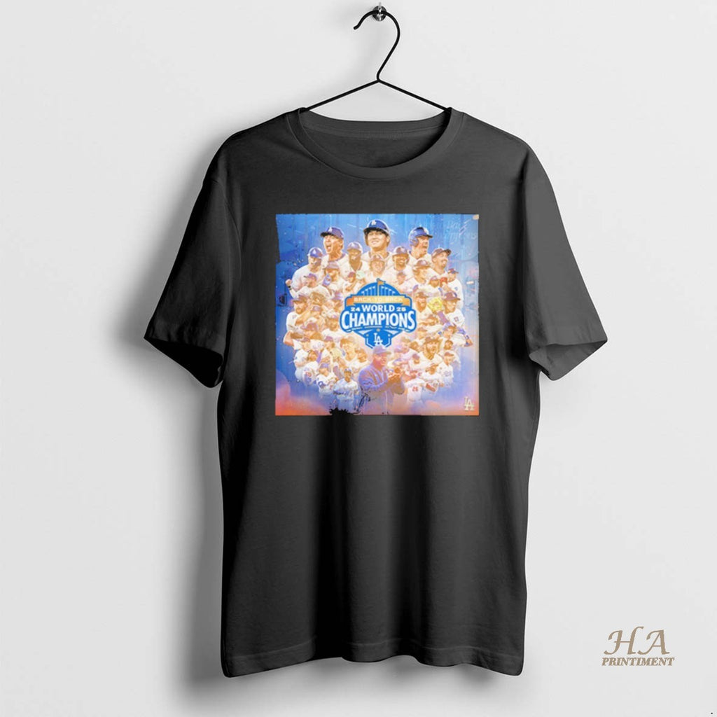 Official Dodgers Are Back To Back World Series Champions 2024 2025 Shirt Hoodie Sweatshirt | PurePodTees.com