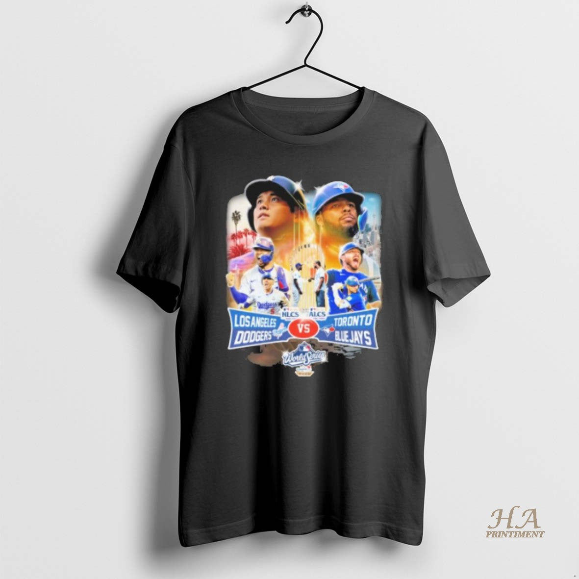 Official Dodgers Vs Blue Jays Ws 2025 Matchup Player Shirt Hoodie Sweatshirt | PurePodTees.com