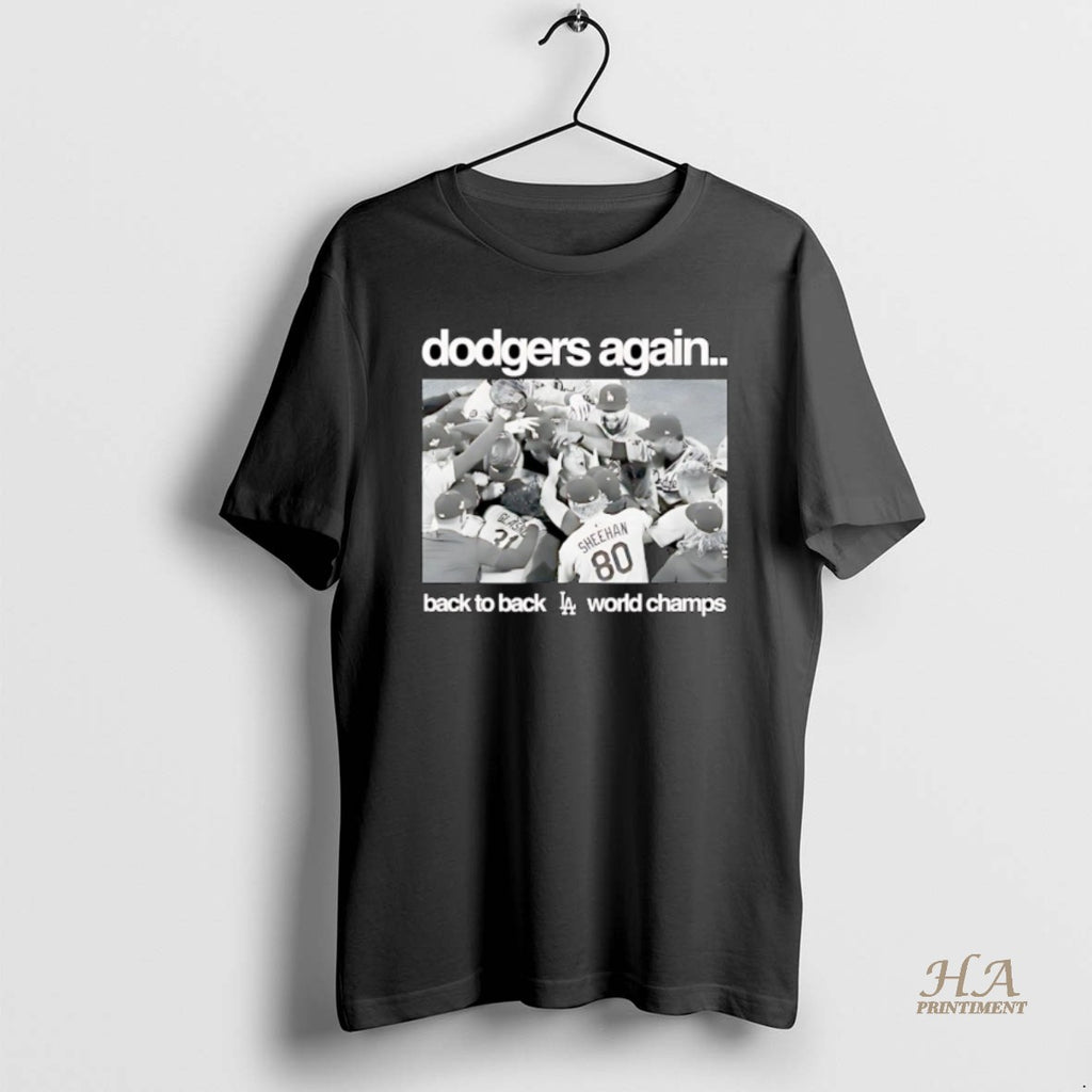 Official Dodgers Again Back To Back World Champions 2025 Christmas Shirt Hoodie Sweatshirt | PurePodTees.com