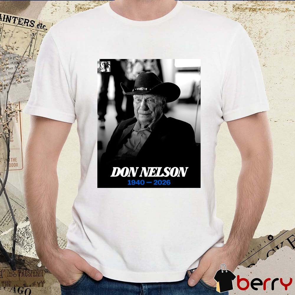 Don Nelson 1940 – 2026 Dallas Mavericks Poster t-shirt
