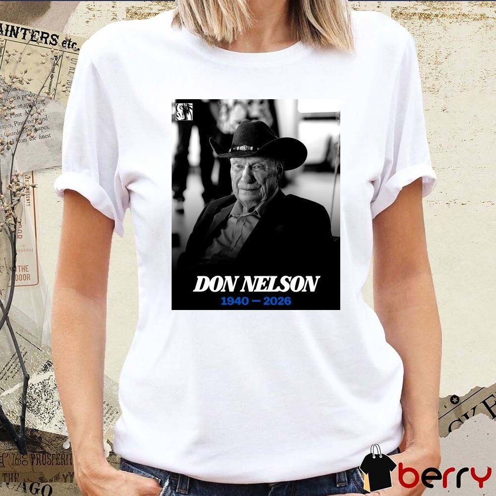 Don Nelson 1940 – 2026 Dallas Mavericks Poster t-shirt