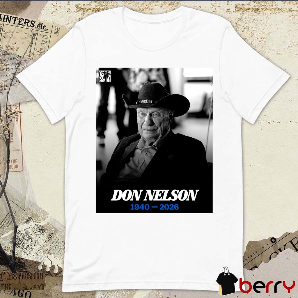 Don Nelson 1940 – 2026 Dallas Mavericks Poster t-shirt