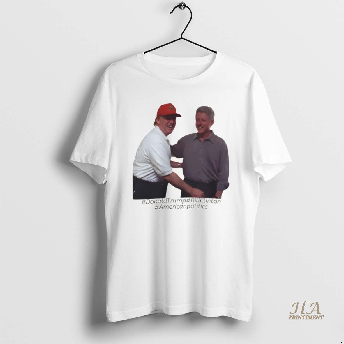 Official Donald Trump And Bill Clinton Photo Viral Meme Bubba Trump Shirt Hoodie Sweatshirt | PurePodTees.com