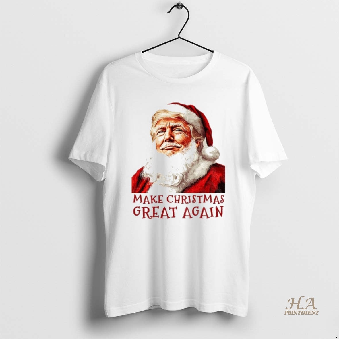 Official Donald Trump X Santa Claus Make Christmas Great Again Merry Christmas Shirt Hoodie Sweatshirt | PurePodTees.com