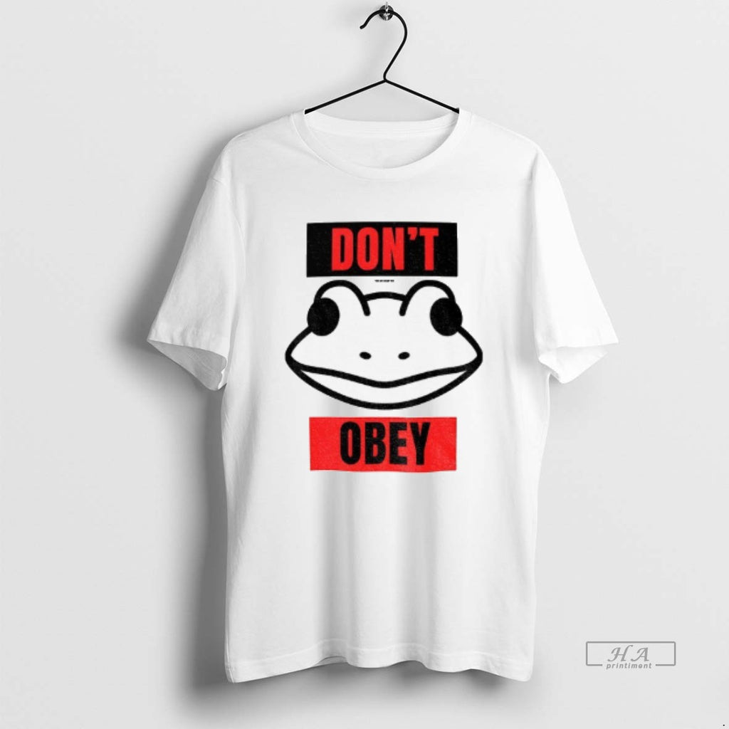 Official Dont Obey Portland Frog Resistance