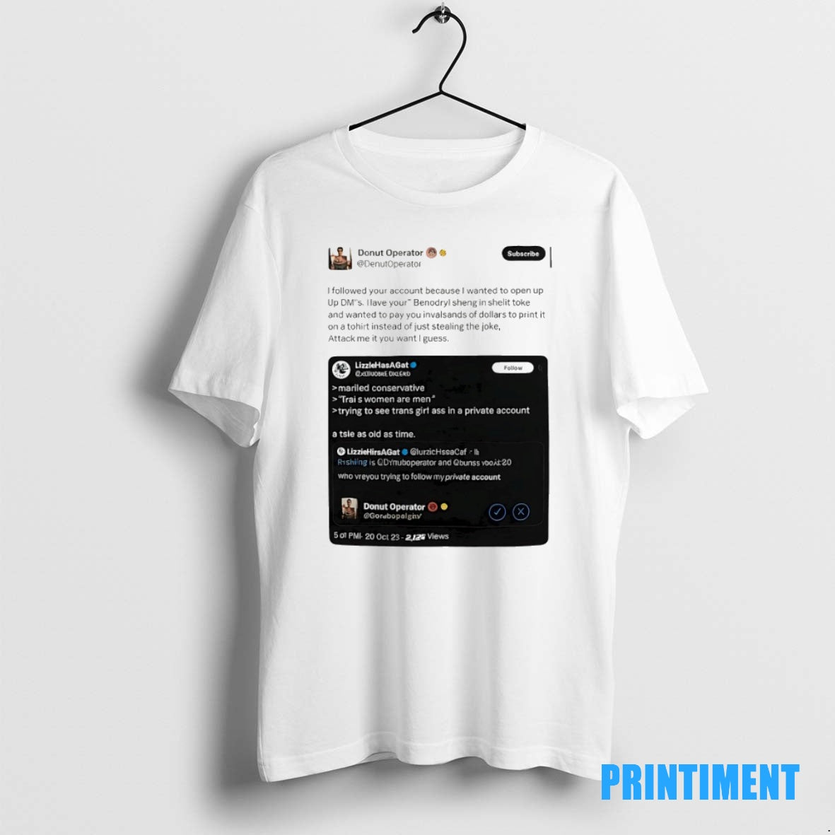 Official Donut Operator I Followed Your Account Because I Wanted To Open Up Up Dms Shirt Hoodie Sweatshirt | PurePodTees.com