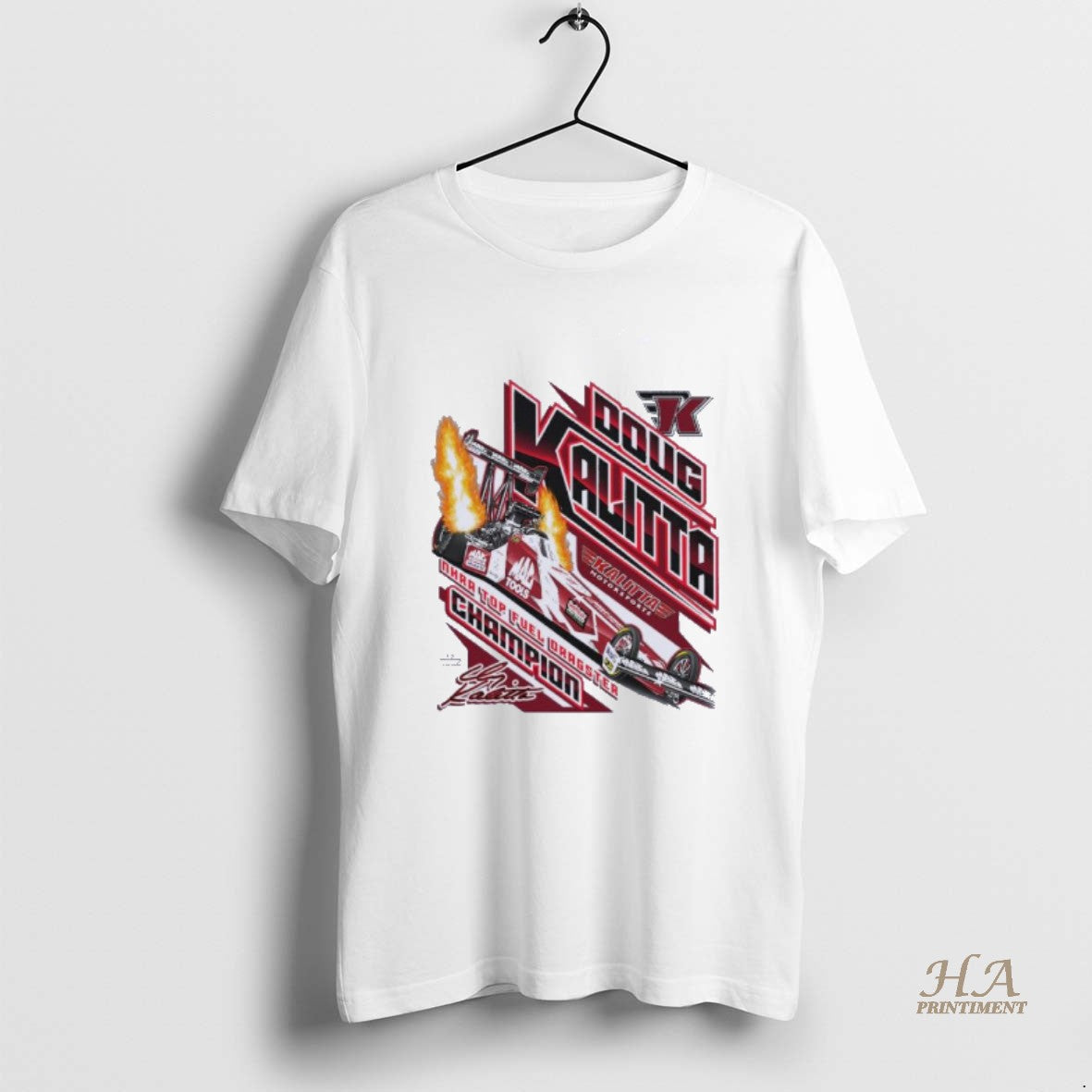 Official Doug Kalitta Nhra Top Fuel Dragster Champion Shirt Hoodie Sweatshirt | PurePodTees.com