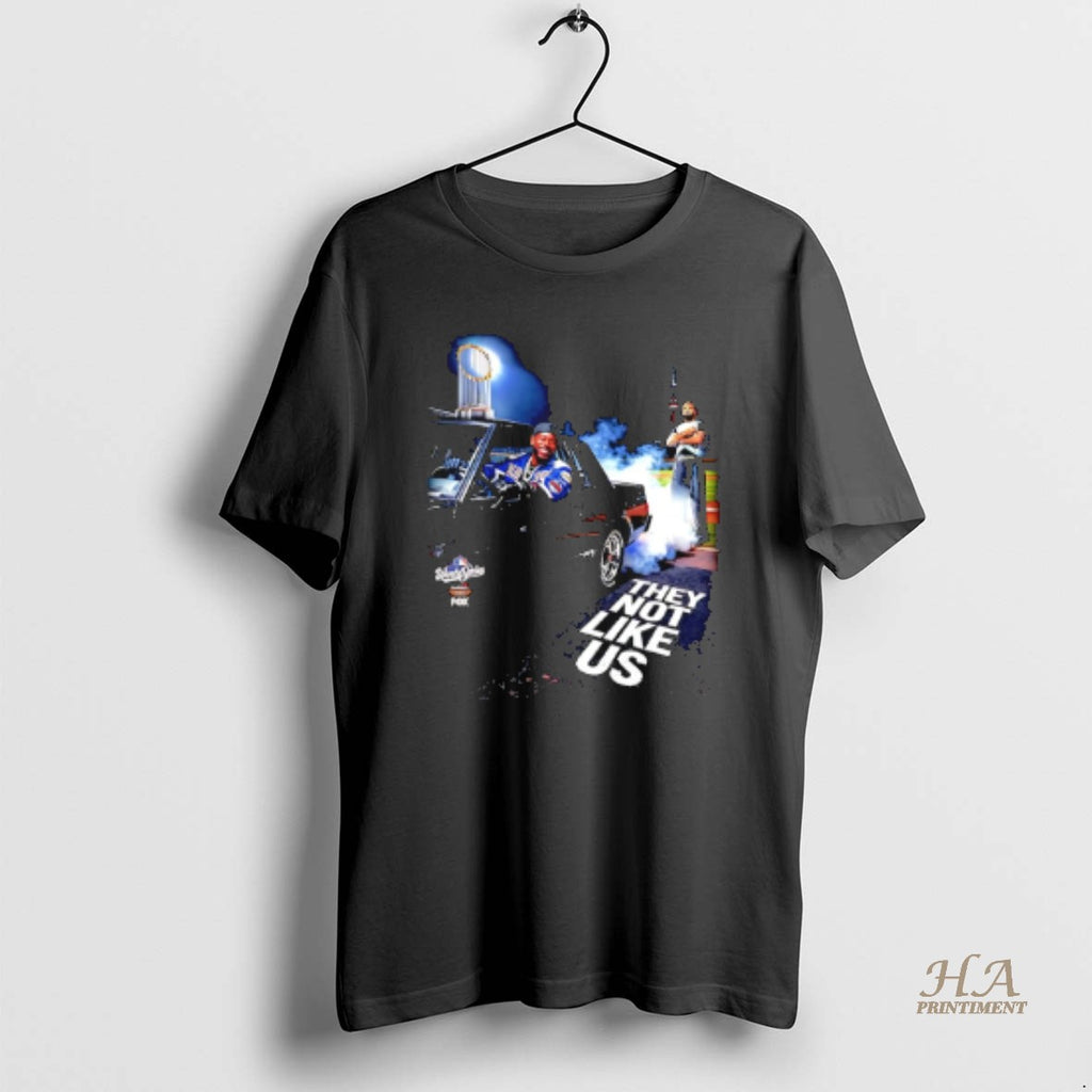 Official Drake And Kendrick Lamar La Dodgers They Not Like Us Champions 2025 Shirt Hoodie Sweatshirt | PurePodTees.com