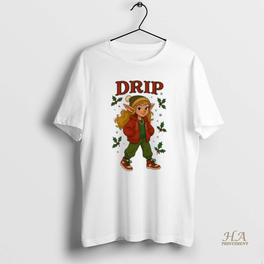Official Drip Christmas Shirt Hoodie Sweatshirt | PurePodTees.com