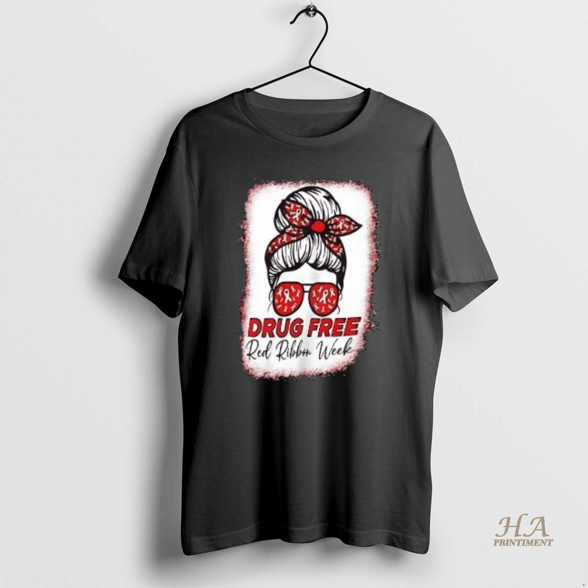 Official Drug Free Red Ribbon Week Shirt Hoodie Sweatshirt | PurePodTees.com