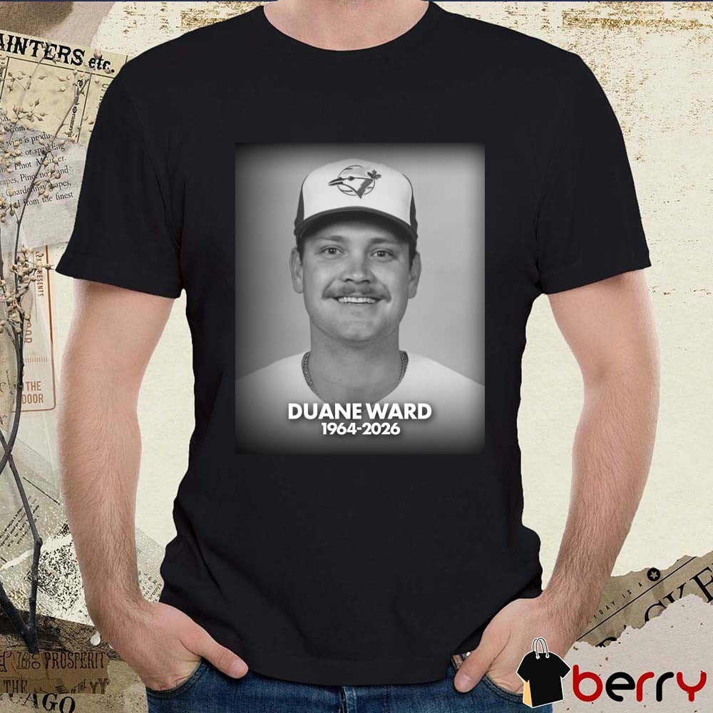 Duane Ward 1964 – 2026 Toronto Blue Jays Poster t-shirt