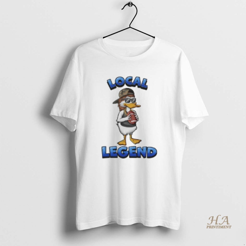 Official Duck Football Local Legend Mascot Shirt Hoodie Sweatshirt | PurePodTees.com
