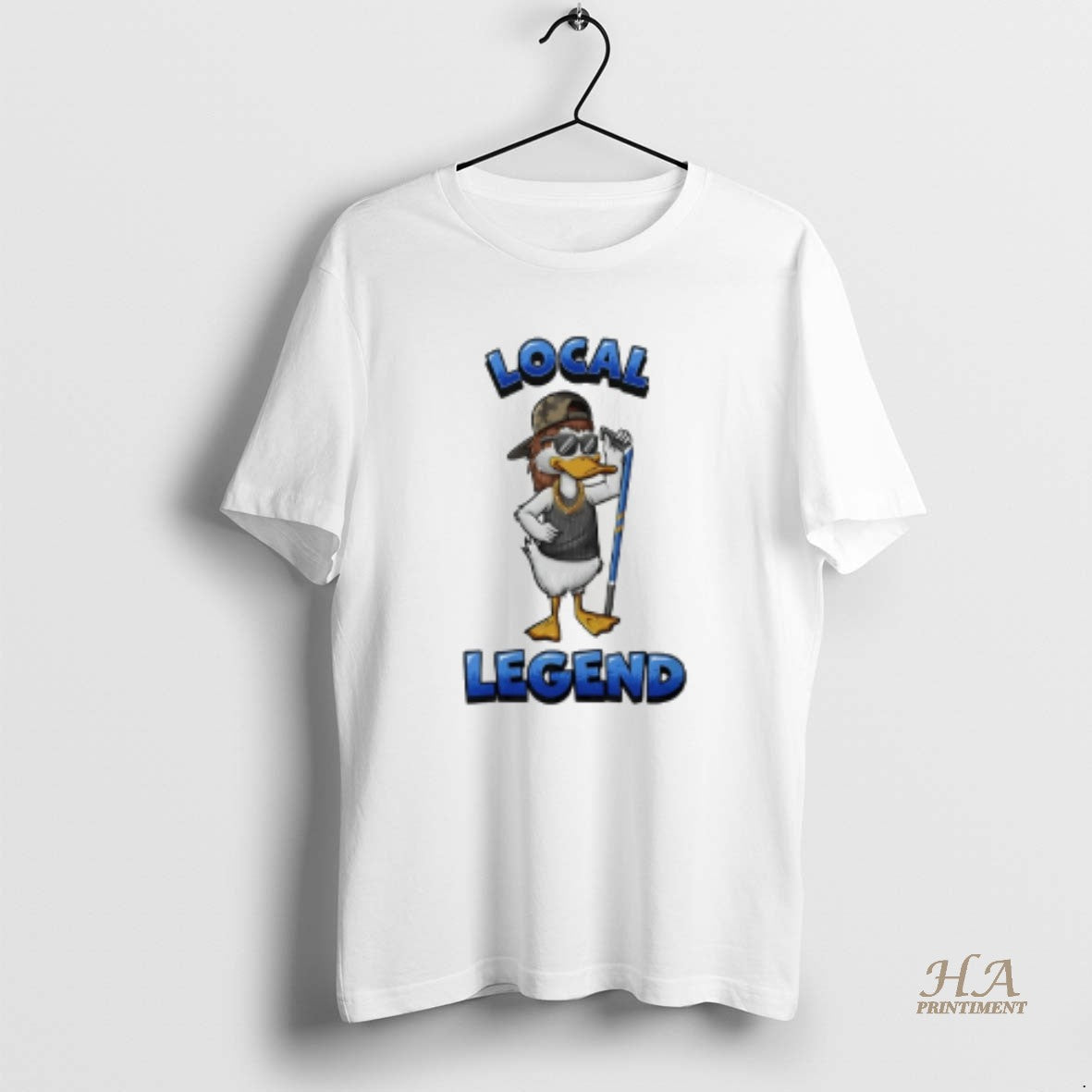 Official Duck Hockey Local Legend Mascot Shirt Hoodie Sweatshirt | PurePodTees.com