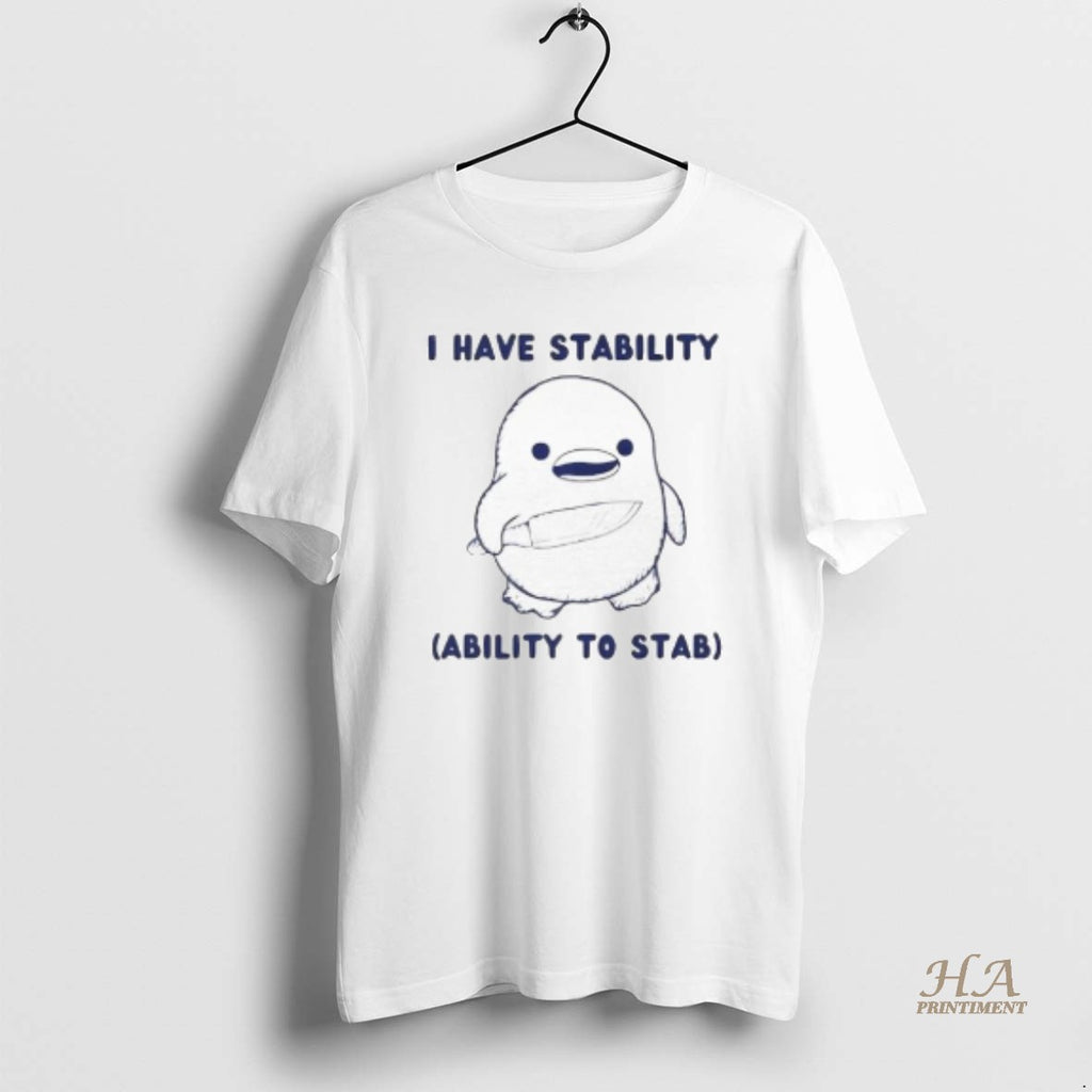Official Duck Knife I Have Stability Ability To Stab Shirt Hoodie Sweatshirt | PurePodTees.com