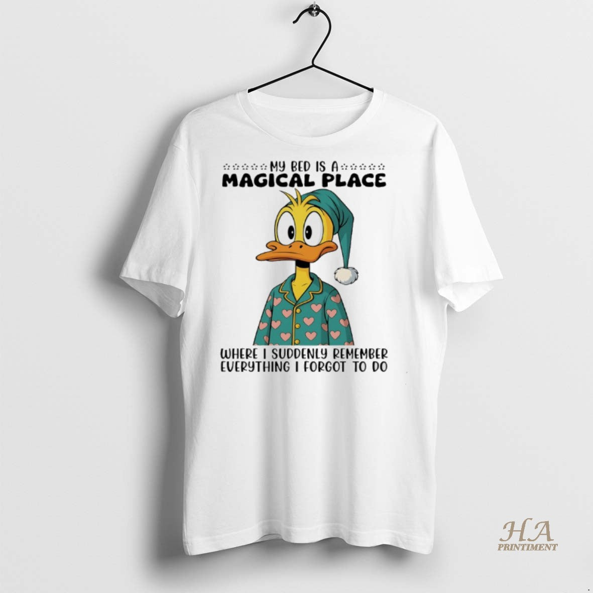 Official Duck My Bed Is A Magical Place Where I Suddenly Remember Everything I Forgot Shirt Hoodie Sweatshirt