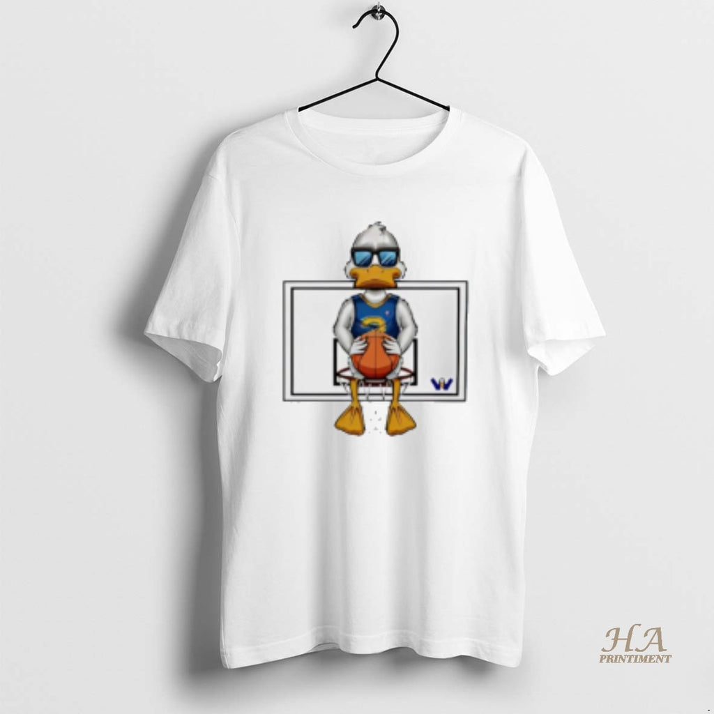 Official Duck On Rim Nba 2025 26 Mascot Shirt Hoodie Sweatshirt | PurePodTees.com