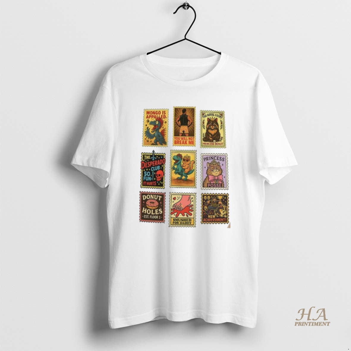 Official Dungeon Crawler Carl Postage Stamp Vintage Shirt Hoodie Sweatshirt | PurePodTees.com