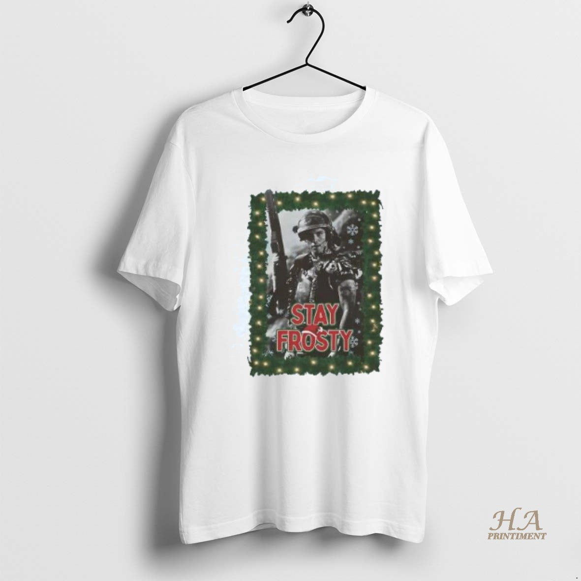 Official Dwayne Hicks Stay Frosty Christmas Shirt Hoodie Sweatshirt | PurePodTees.com