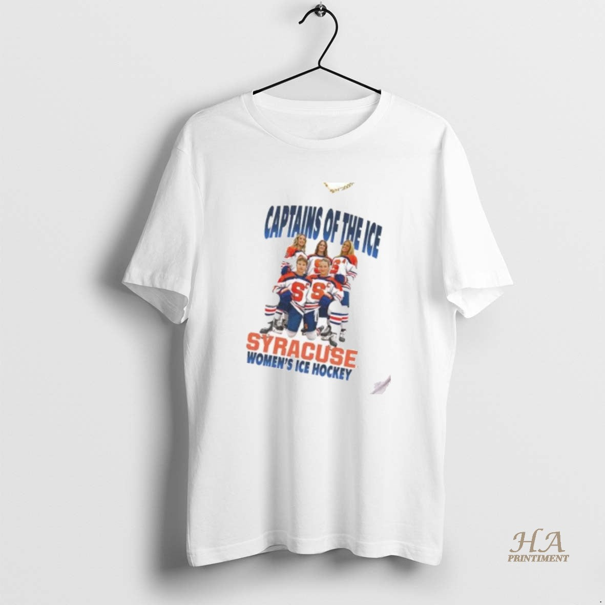 Official Ewm9mj8z Syracuse Orange Womens Ice Hockey Captains Of The Ice Shirt Hoodie Sweatshirt | PurePodTees.com