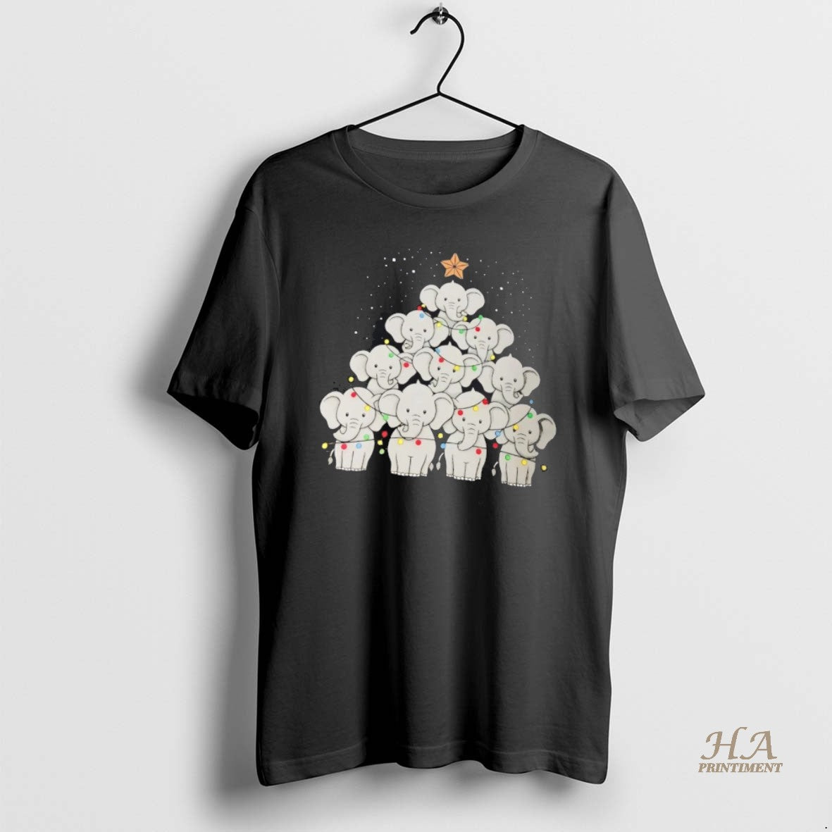 Official Elephant Christmas Tree Shirt Hoodie Sweatshirt | PurePodTees.com