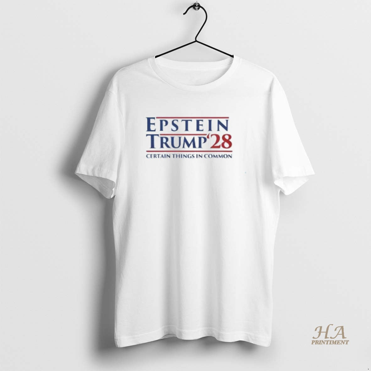 Official Epstein Trump 2028 Certain Things In Common Shirt Hoodie Sweatshirt | PurePodTees.com