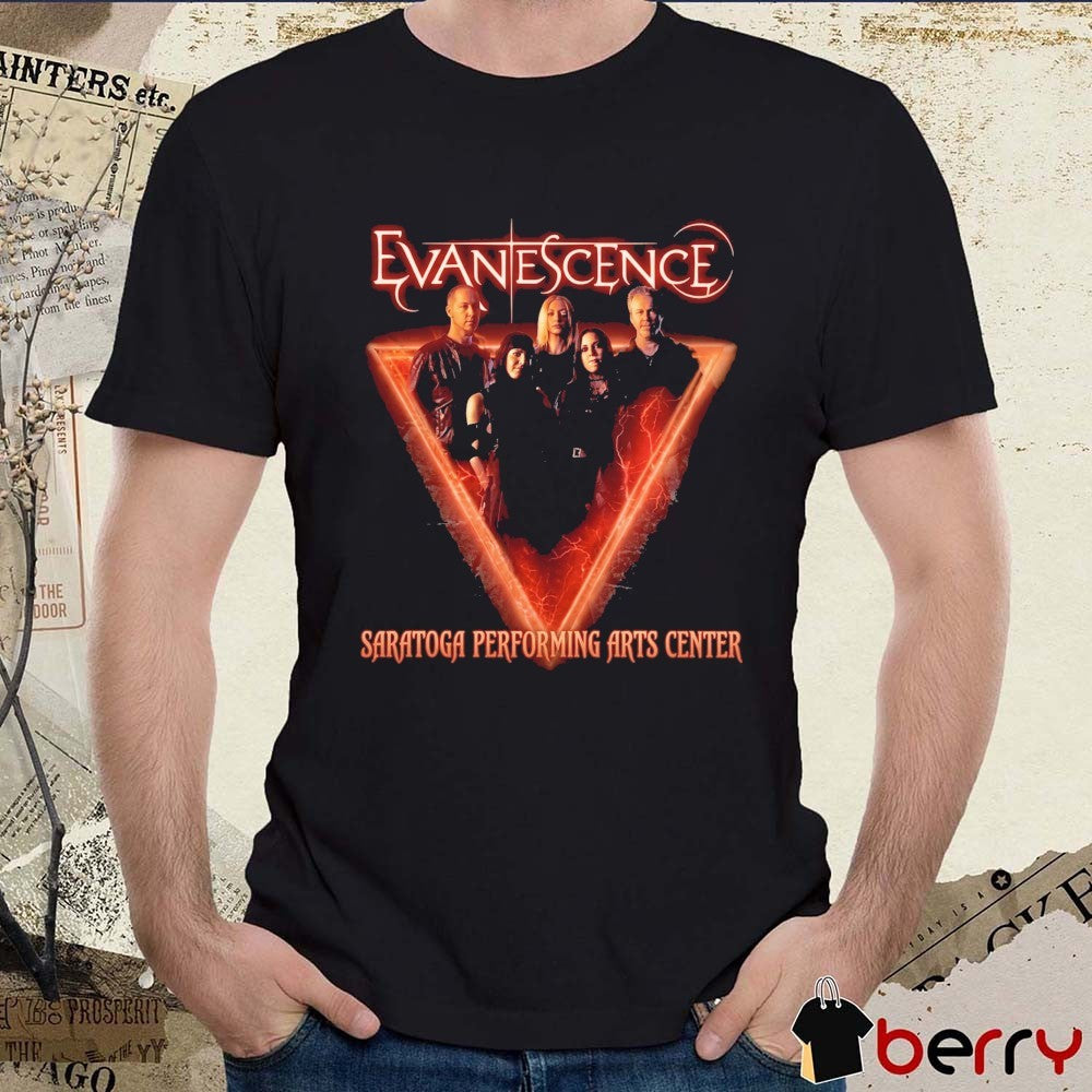 Evanescence World Tour Saratoga Springs Performing Arts Center NY June 23 2026 t-shirt