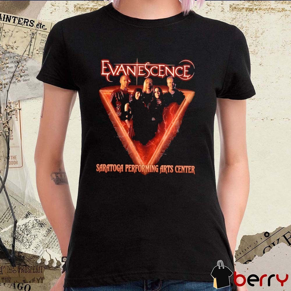 Evanescence World Tour Saratoga Springs Performing Arts Center NY June 23 2026 t-shirt